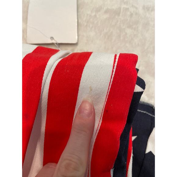 JEANS FASHION Women's American Flag Print Flare Jeans Size 8 Red/Blue White NWT - Picture 13 of 13